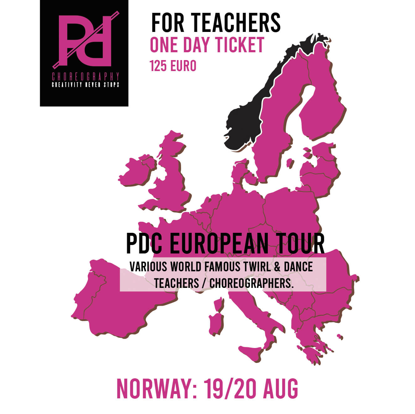 Teachers 1 Day Norway – PD Choreography